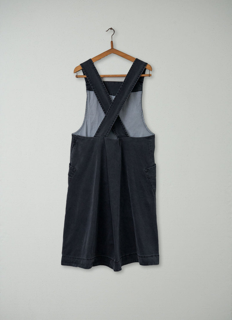 Reworn Emmet Dress Size 16 (195) | Charcoal Grey