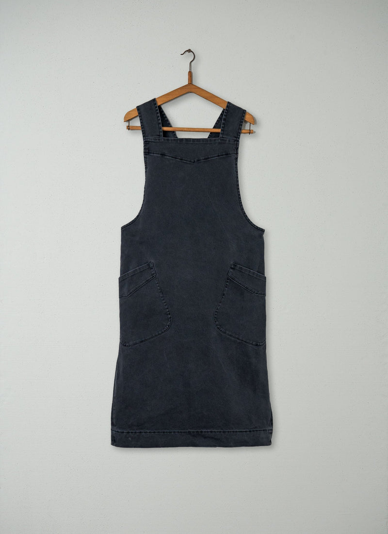 Reworn Emmet Dress Size 16 (195) | Charcoal Grey
