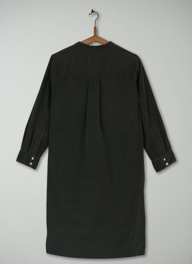 Reworn Needlecord Dress Size 8 (464) | Green