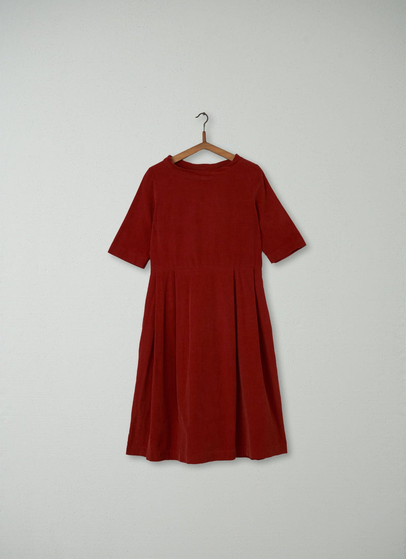 Reworn Needlecord Dress Size 8 (221) | Auburn