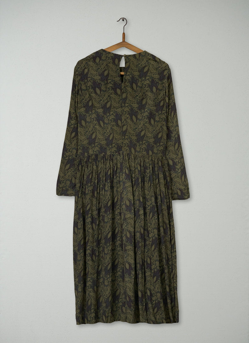 Reworn Lake Dahl Print Dress Size 12 (1472) | Multi