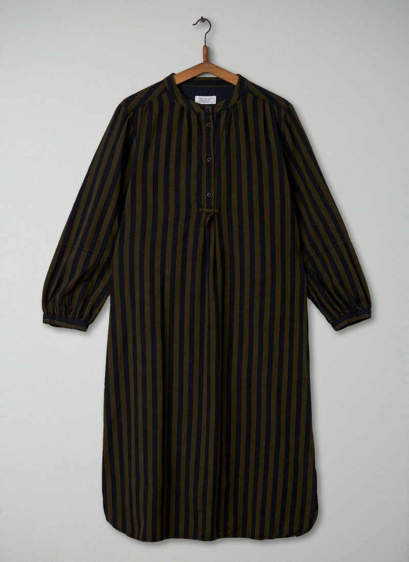 Reworn Stripe Dress Size 14 (326) | Multi