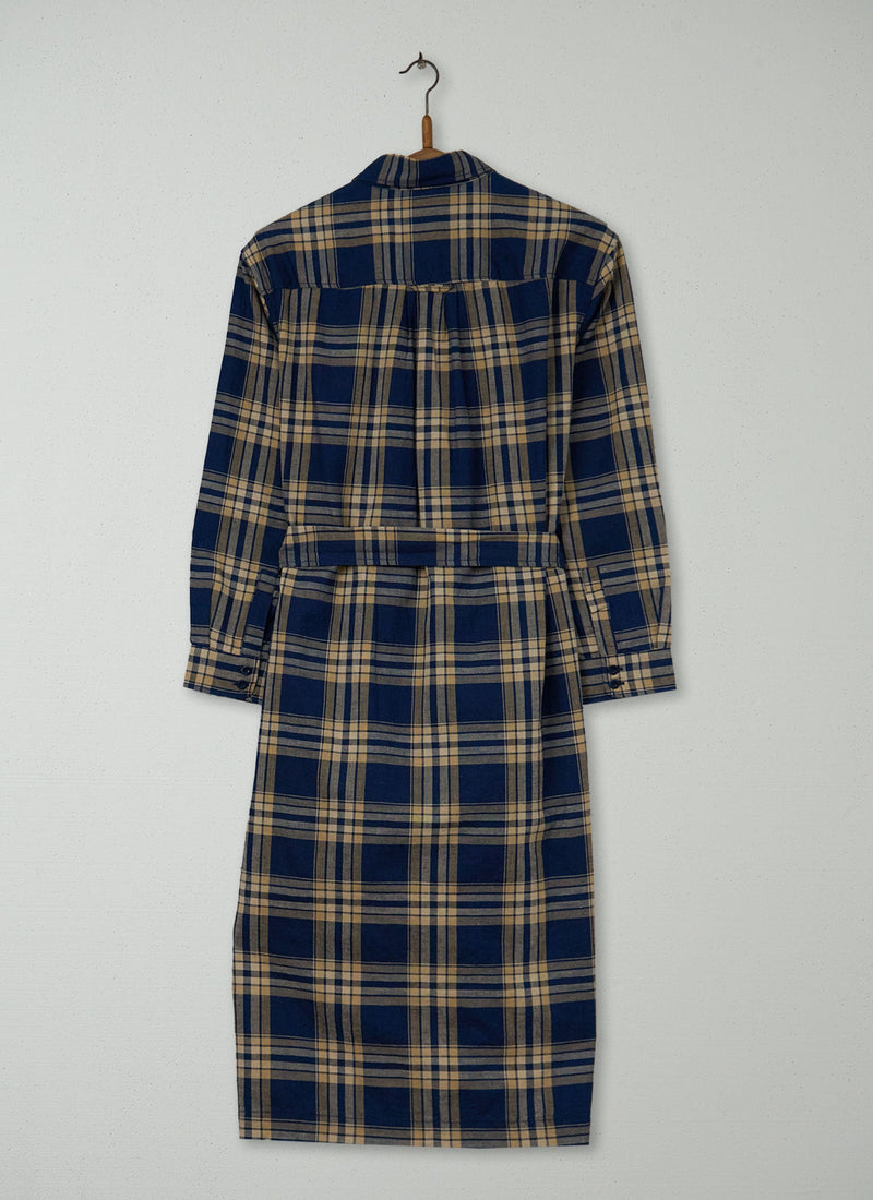 Reworn Check Dress Size 10 (1233) | Multi