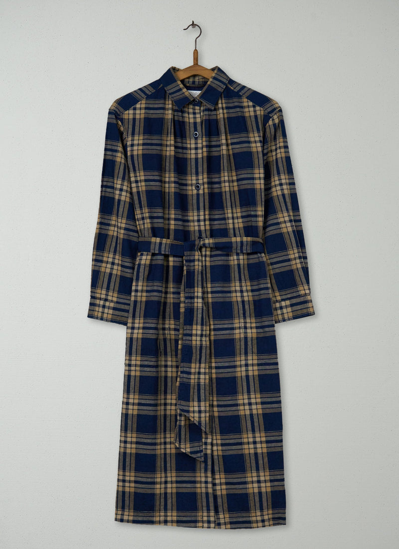 Reworn Check Dress Size 10 (1233) | Multi