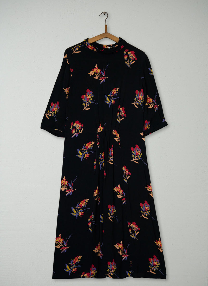 Reworn Maie Print Dress Size 16 (1962) | Multi