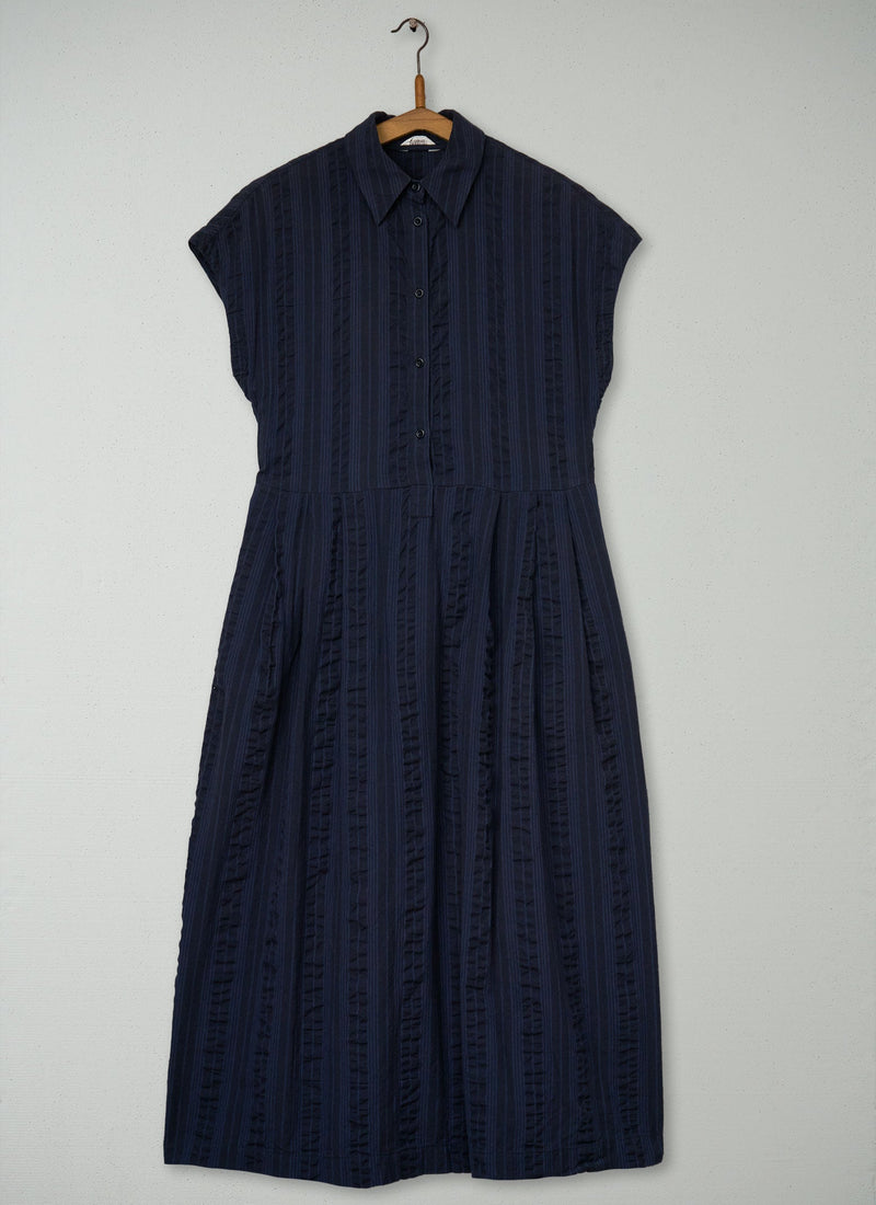 Reworn Stripe Cotton Dress Size 6 (2163) | Multi