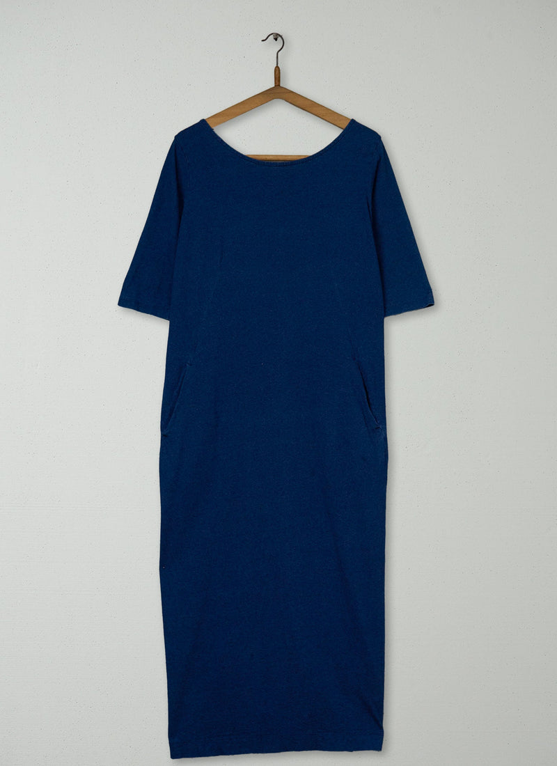 Reworn Lydia Dress Size 10 (1910) | Washed Indigo