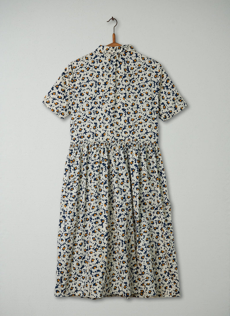 Reworn Daisy Print Dress Size 10 (350) | Multi