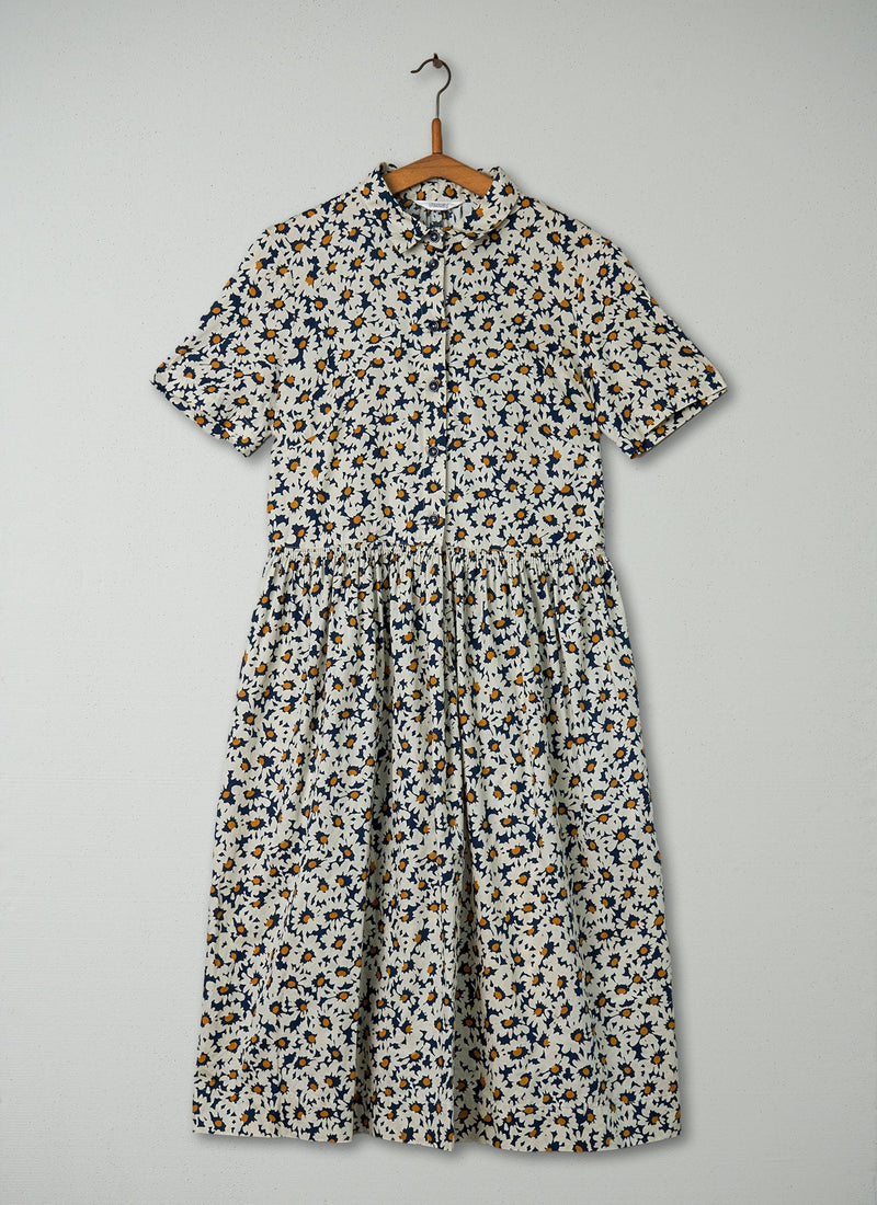 Reworn Daisy Print Dress Size 10 (350) | Multi