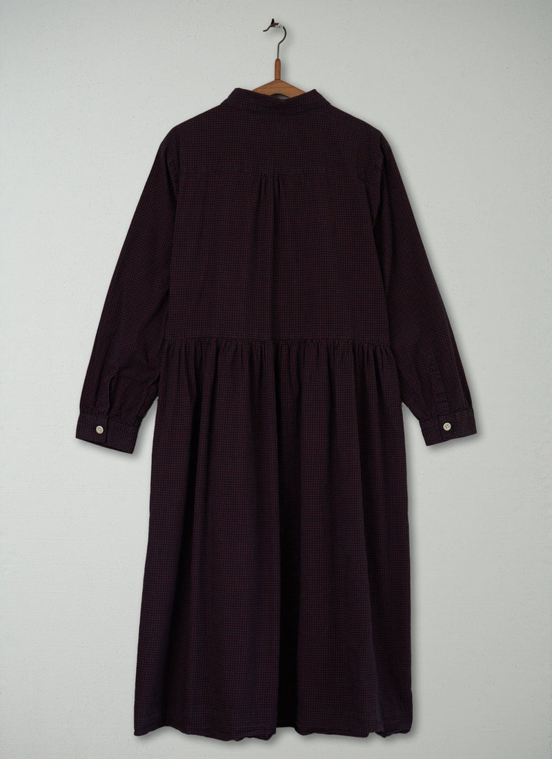Reworn Check Cotton Shirt Dress Size 18 (462) | Multi