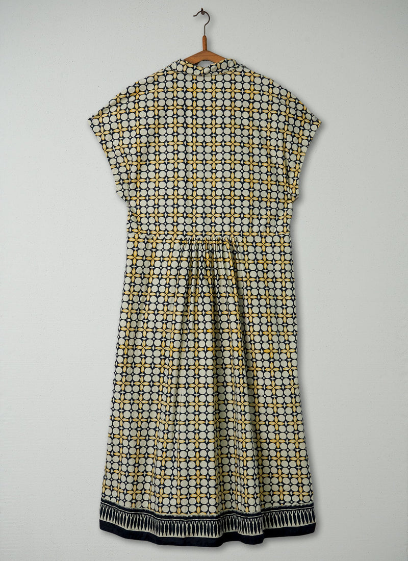 Reworn Anokhi Print Dress Size 16 (422) | Multi