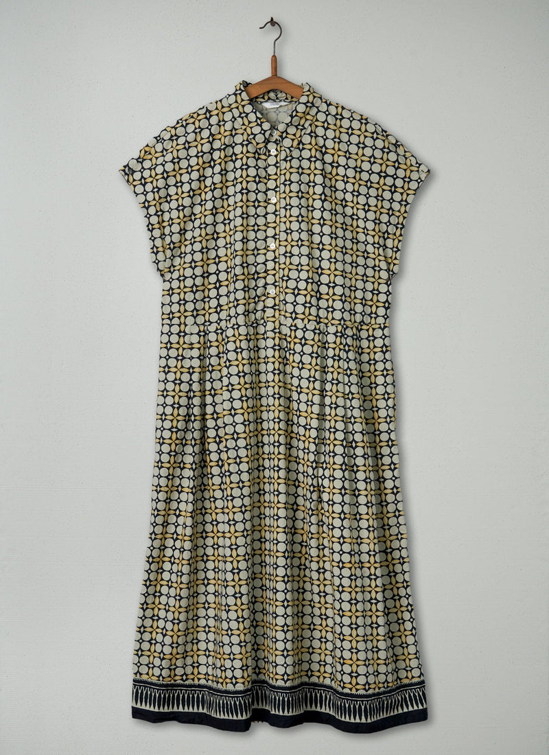 Reworn Anokhi Print Dress Size 16 (422) | Multi