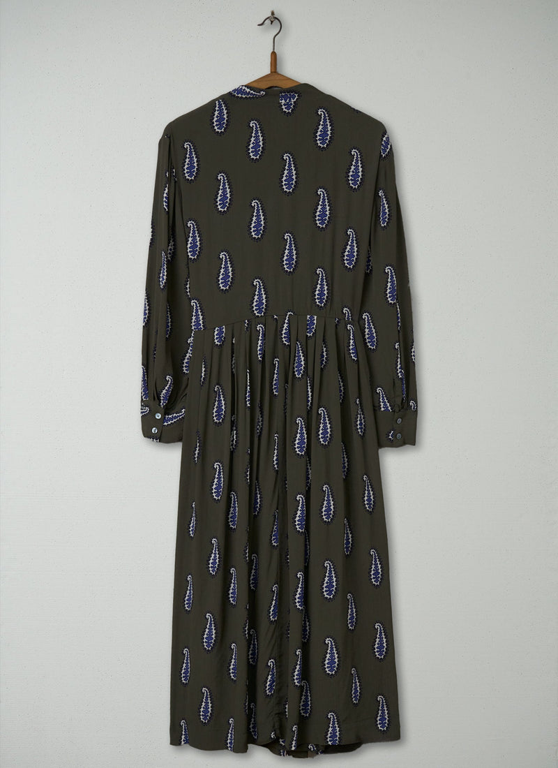 Reworn Paisley Print Wrap Dress Size 18 (1518) | Multi