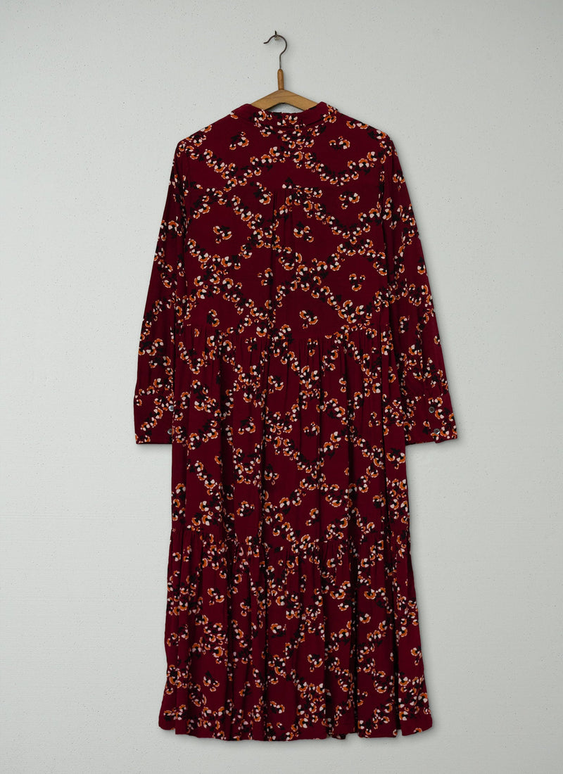 Reworn Floral Print Shirt Dress Size 12 (1164) | Multi