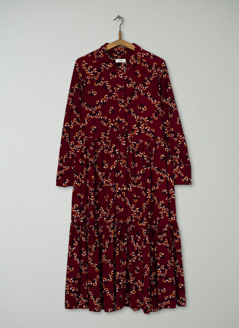 Reworn Floral Print Shirt Dress Size 12 (1164) | Multi
