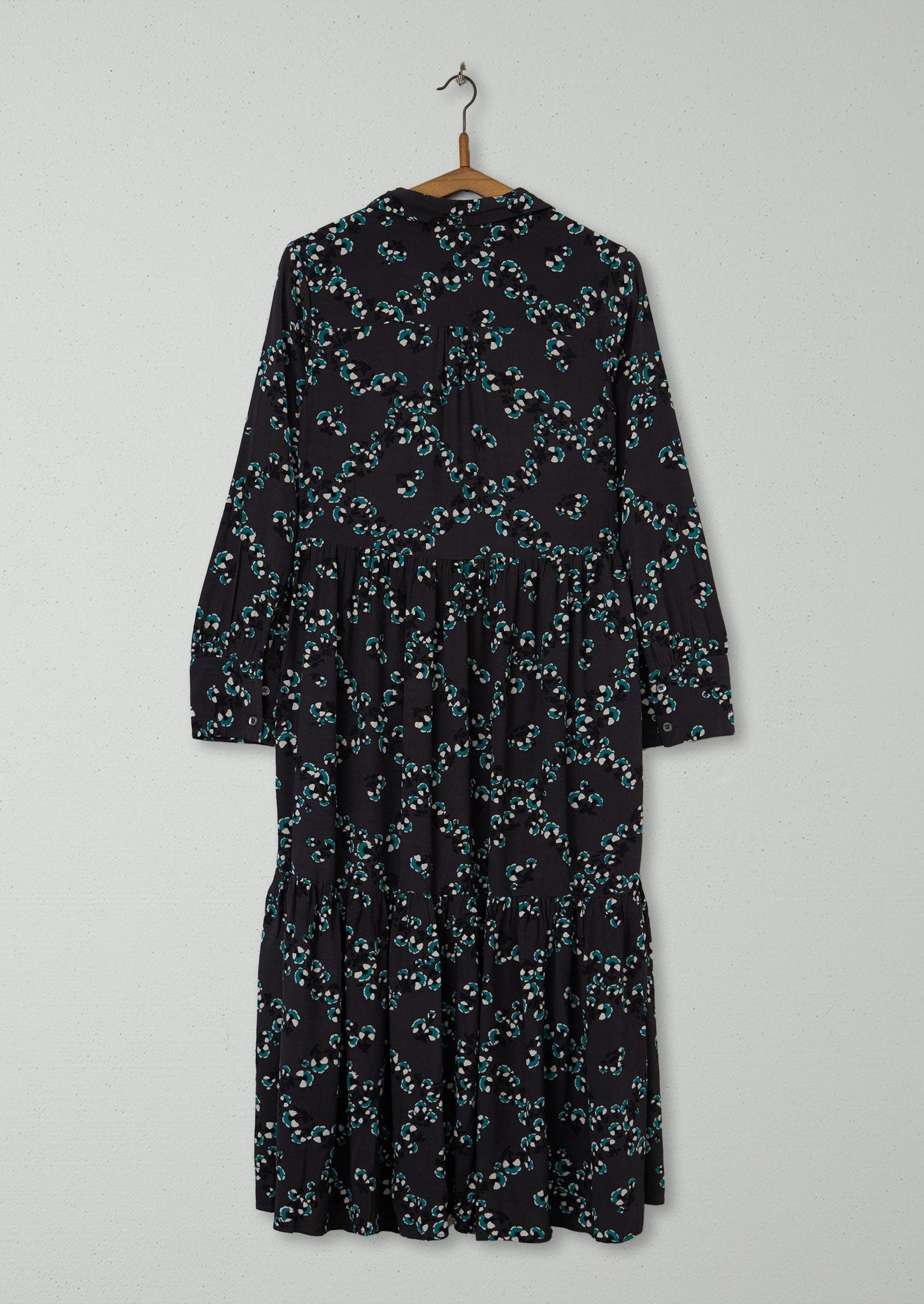 Reworn Floral Print Shirt Dress Size 8 (1054) | Multi