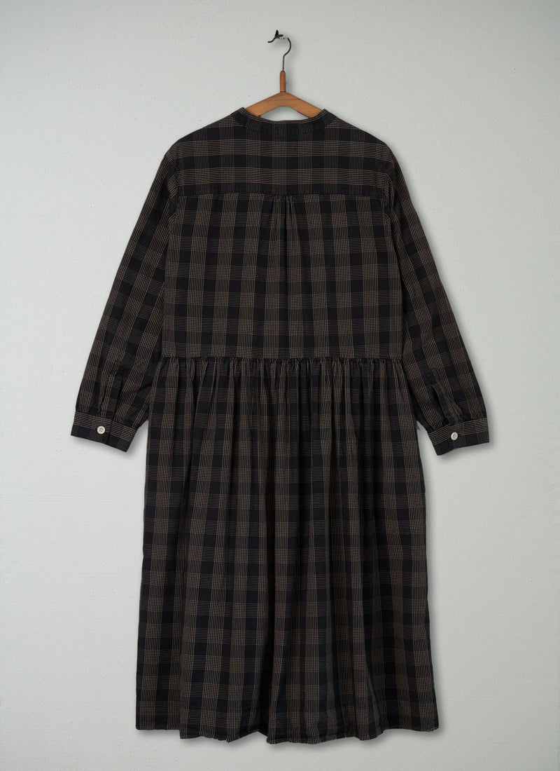 Reworn Cotton Shirt Dress Size 18 (465) | Black/Biscuit