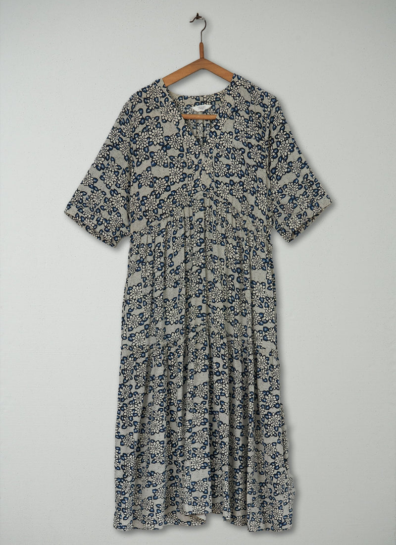 Reworn Floral Print Dress Size 12 (477) | Multi