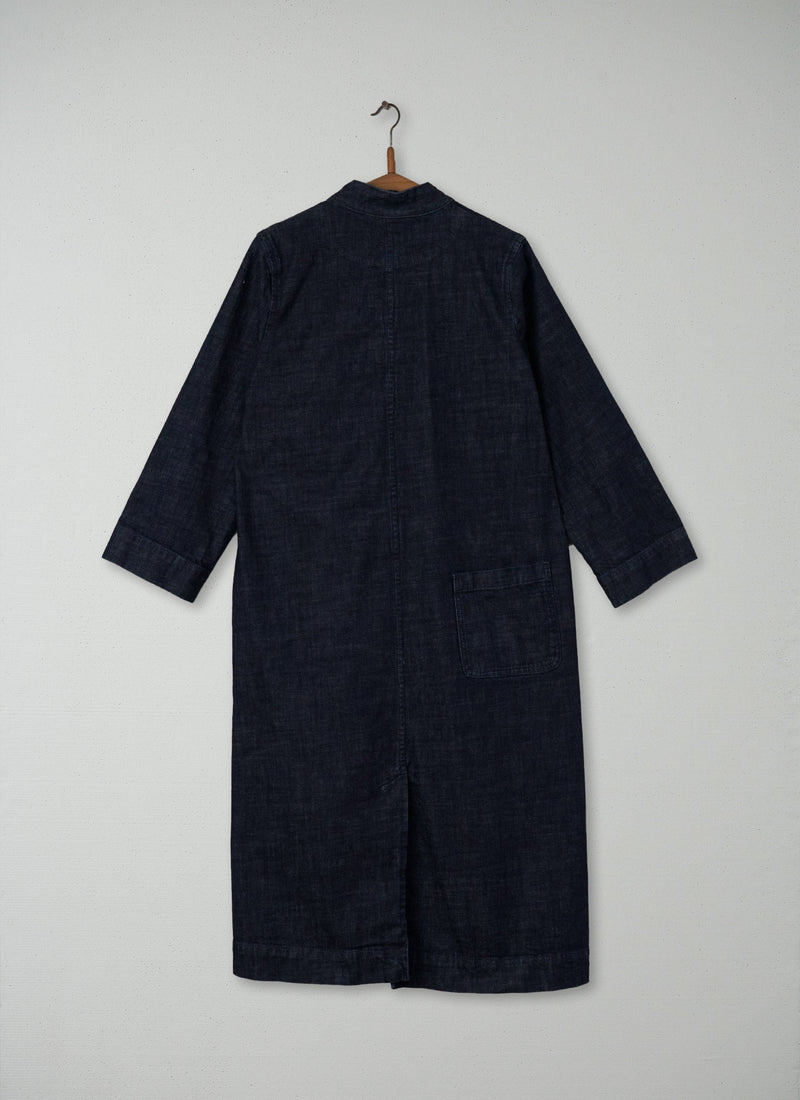 Reworn Denim Dress Size 14 (170) | Indigo