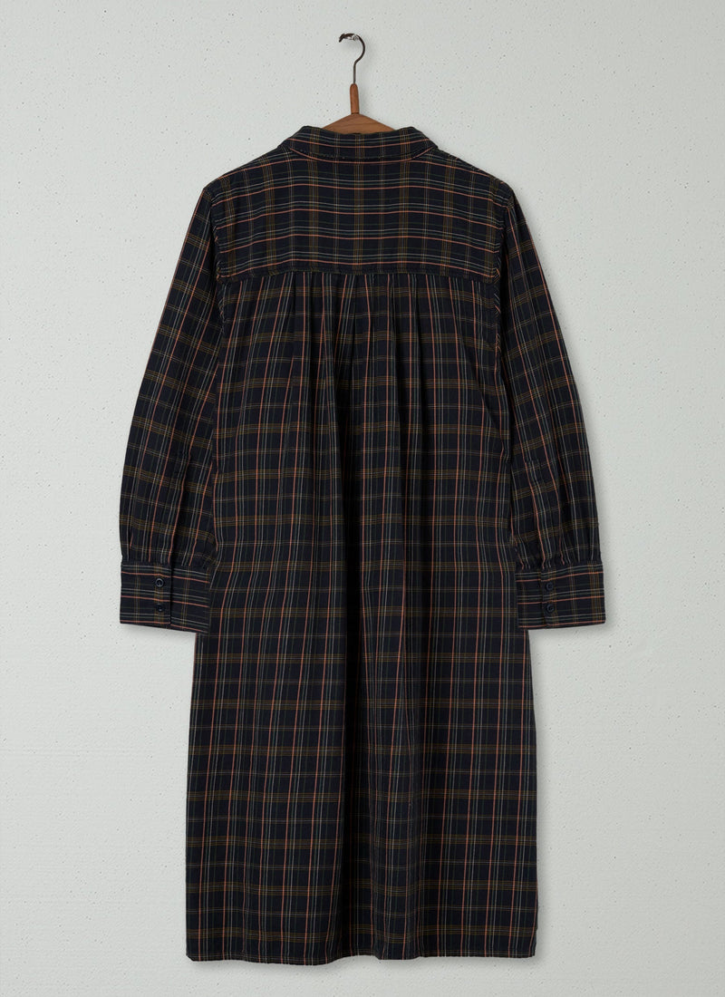 Reworn Cotton Swingy Shirt Dress Size 12 (1475) | Multi
