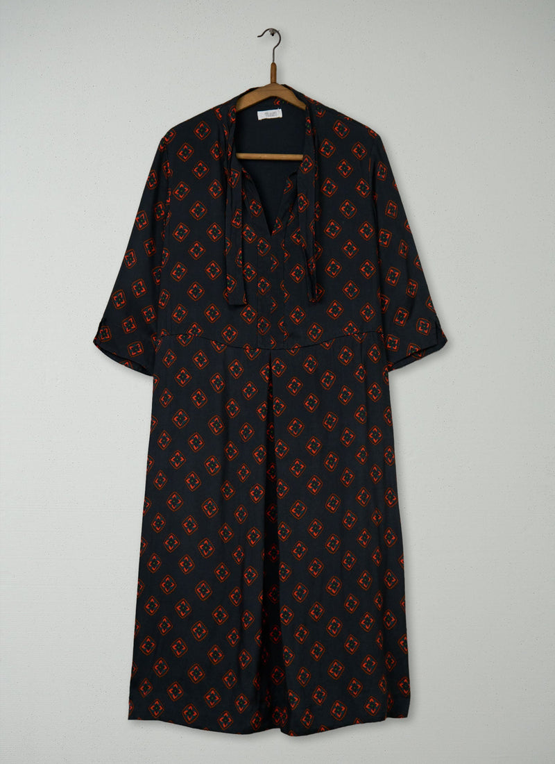 Reworn Suzani Print Dress Size 14 (1548) | Multi