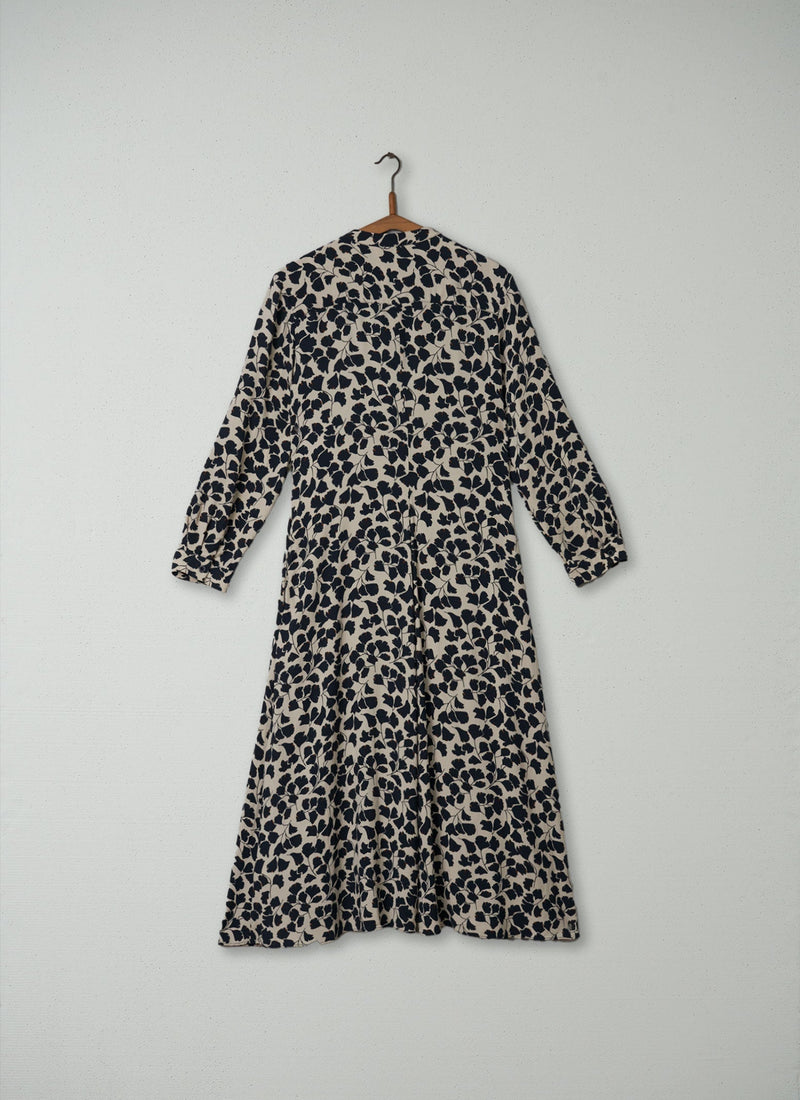 Reworn Trailing Leaf Dress Size 10 (252) | Multi