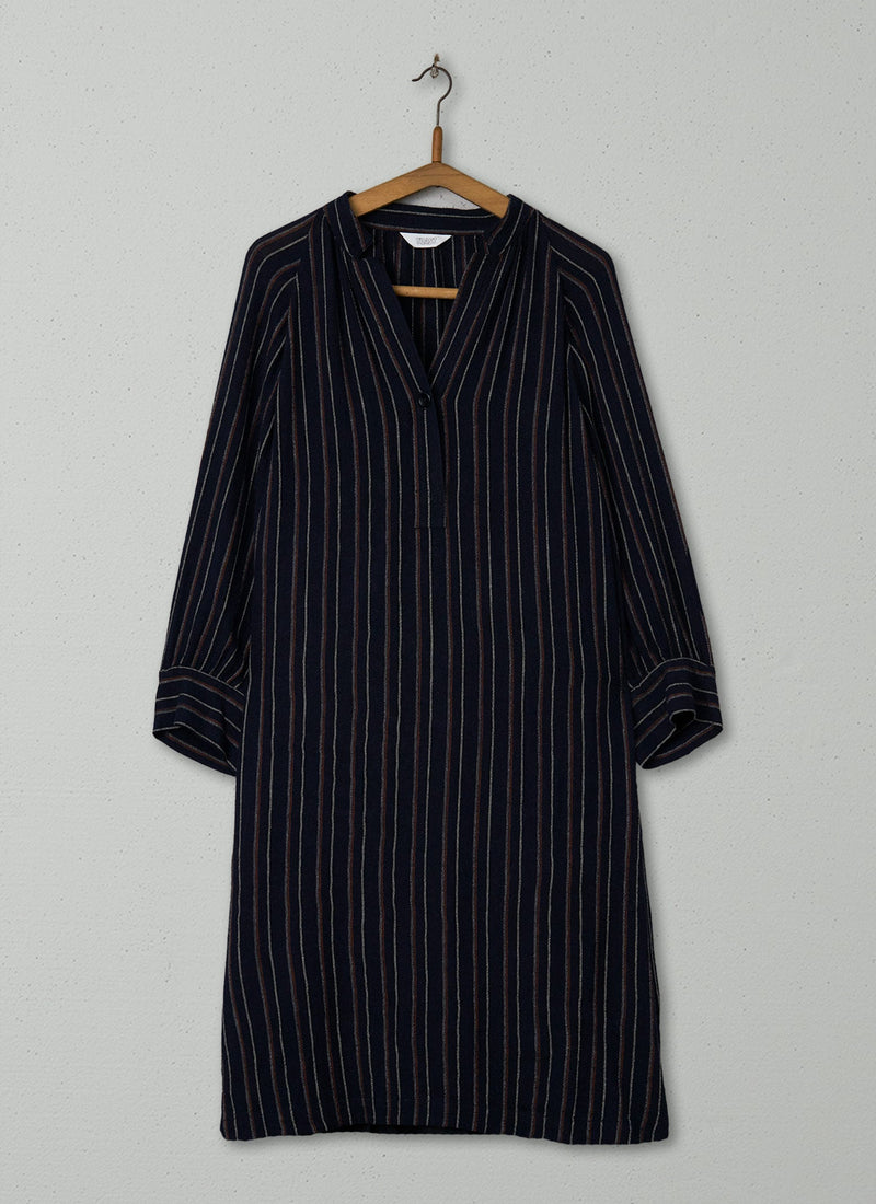 Reworn Gauze Tunic Dress Size 18 (1312) | Multi