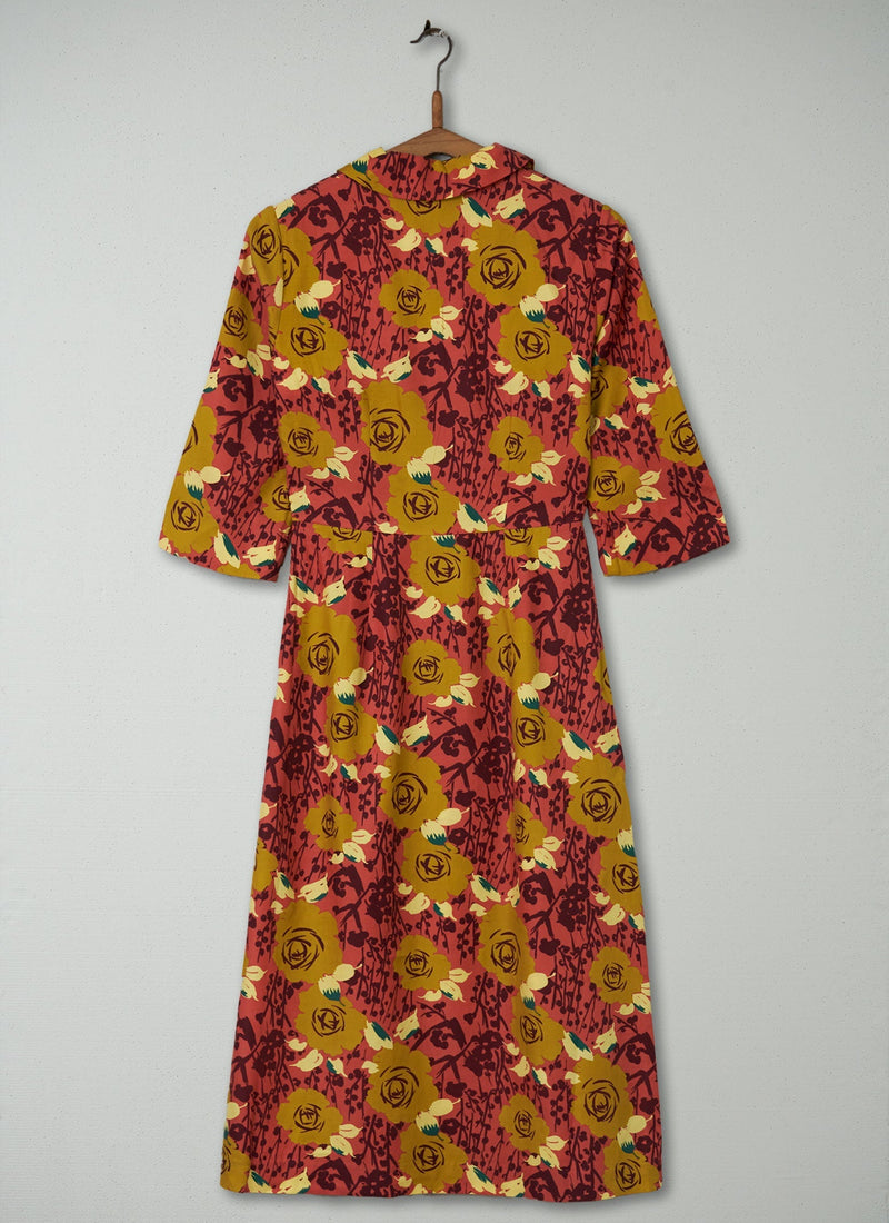 Reworn Print Dress Size 6 (485) | Rosewood