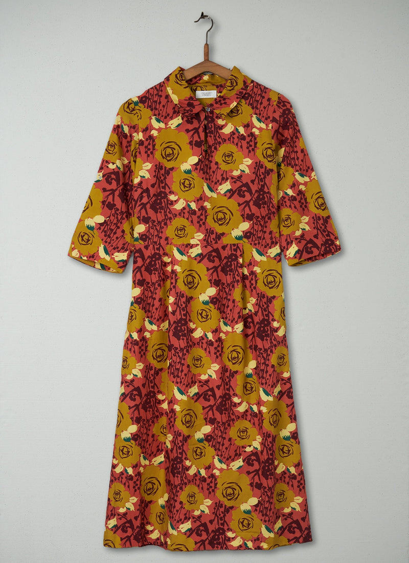 Reworn Print Dress Size 6 (485) | Rosewood