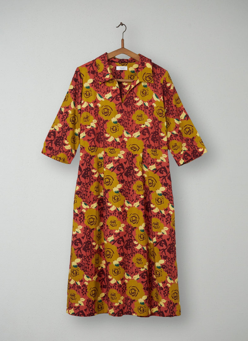 Reworn Print Dress Size 10 (100) | Rosewood