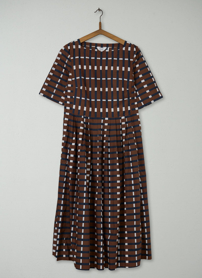 Reworn Olin Check Dress Size 6 (1431) | Multi