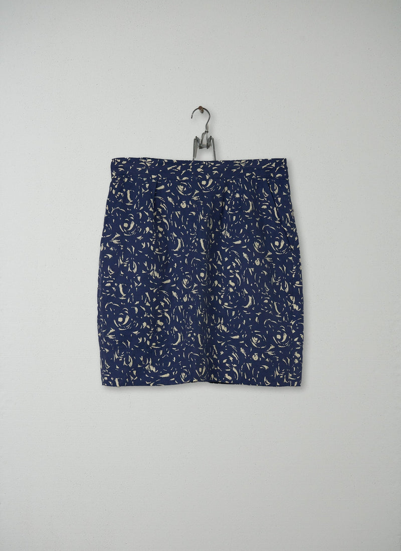 Reworn Hali Skirt Size 12 (029) | Blue