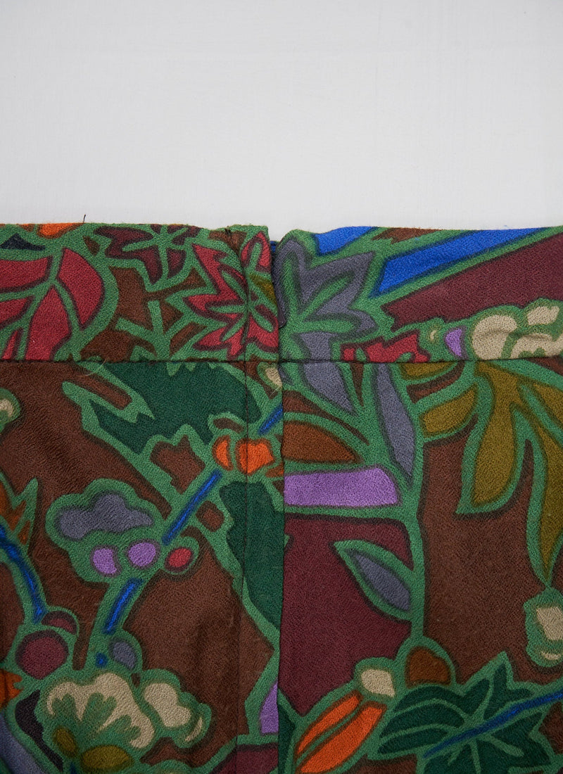 Reworn Tapestry Print Skirt Size 12 (012) | Multi