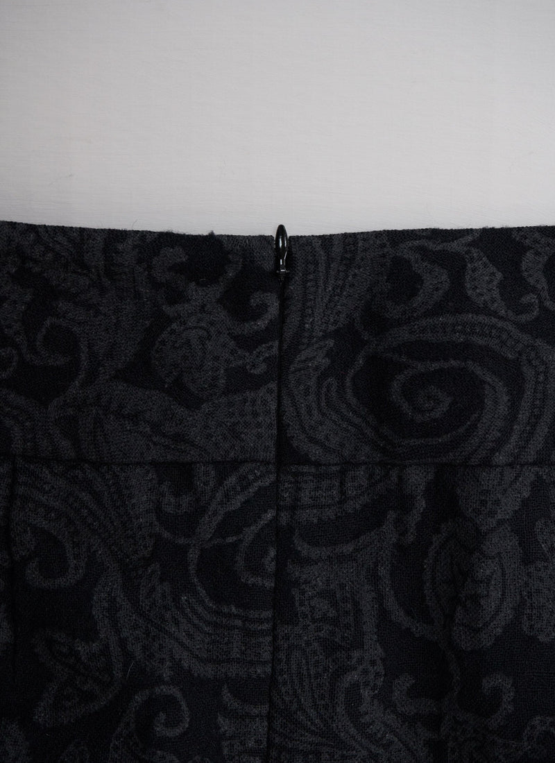 Reworn Lina Skirt Size 8 (017) | Black