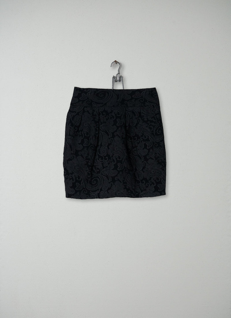 Reworn Lina Skirt Size 8 (017) | Black