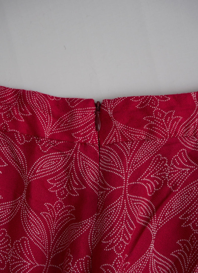 Reworn Airi Skirt Size 12 (028) | Raspberry