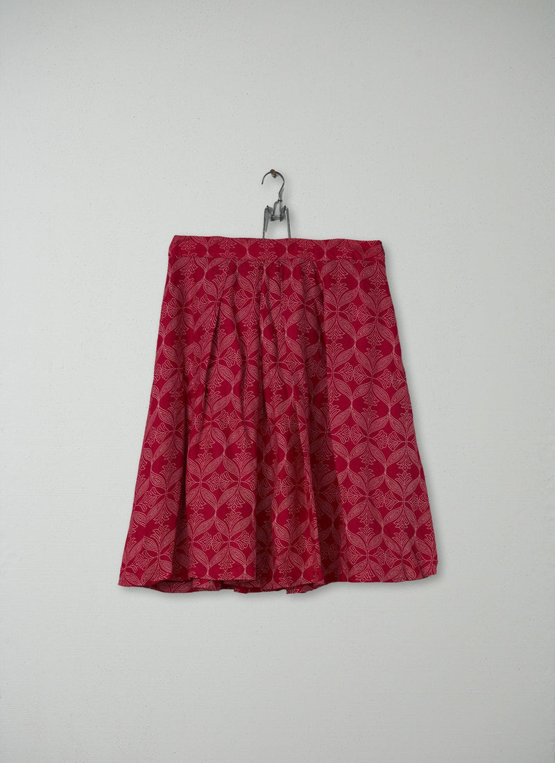 Reworn Airi Skirt Size 12 (028) | Raspberry