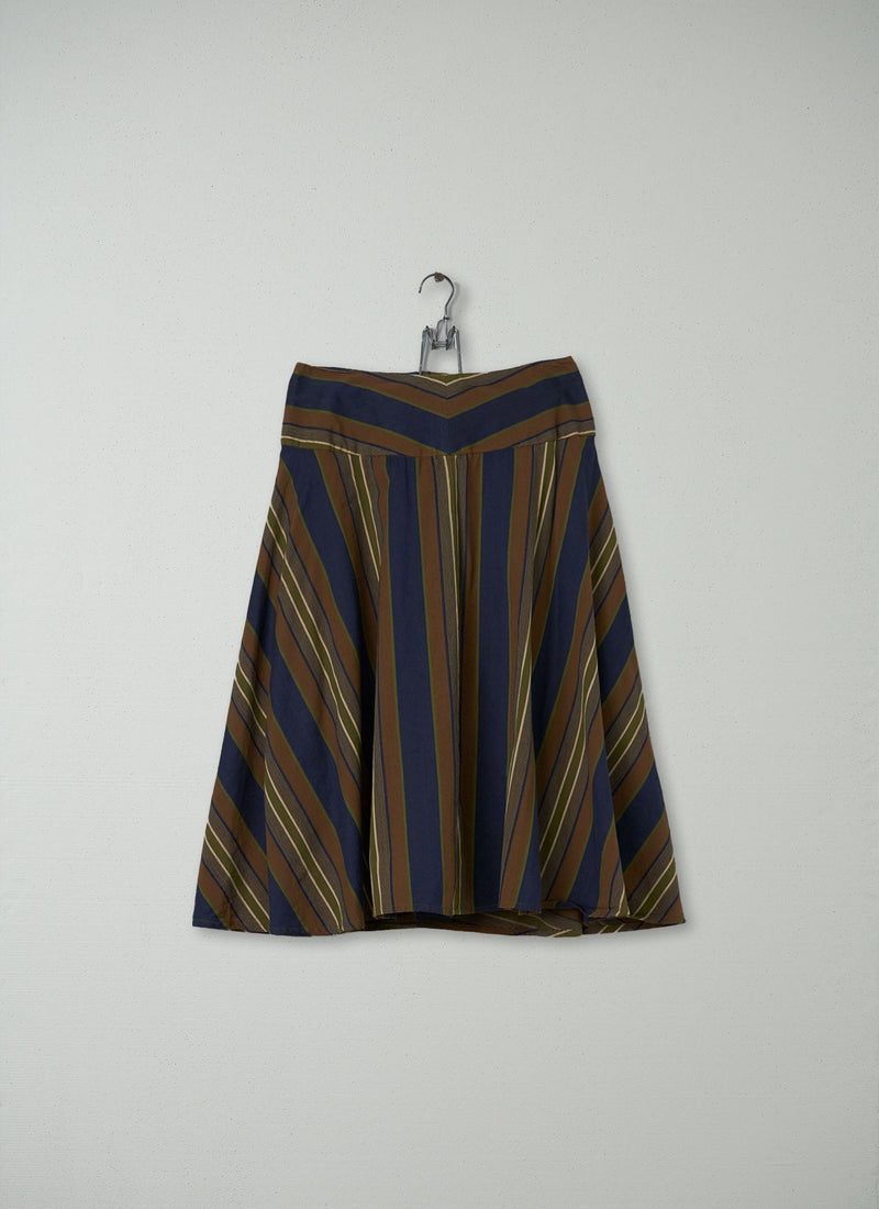 Reworn Shima Skirt Size 8 (060) | Multi