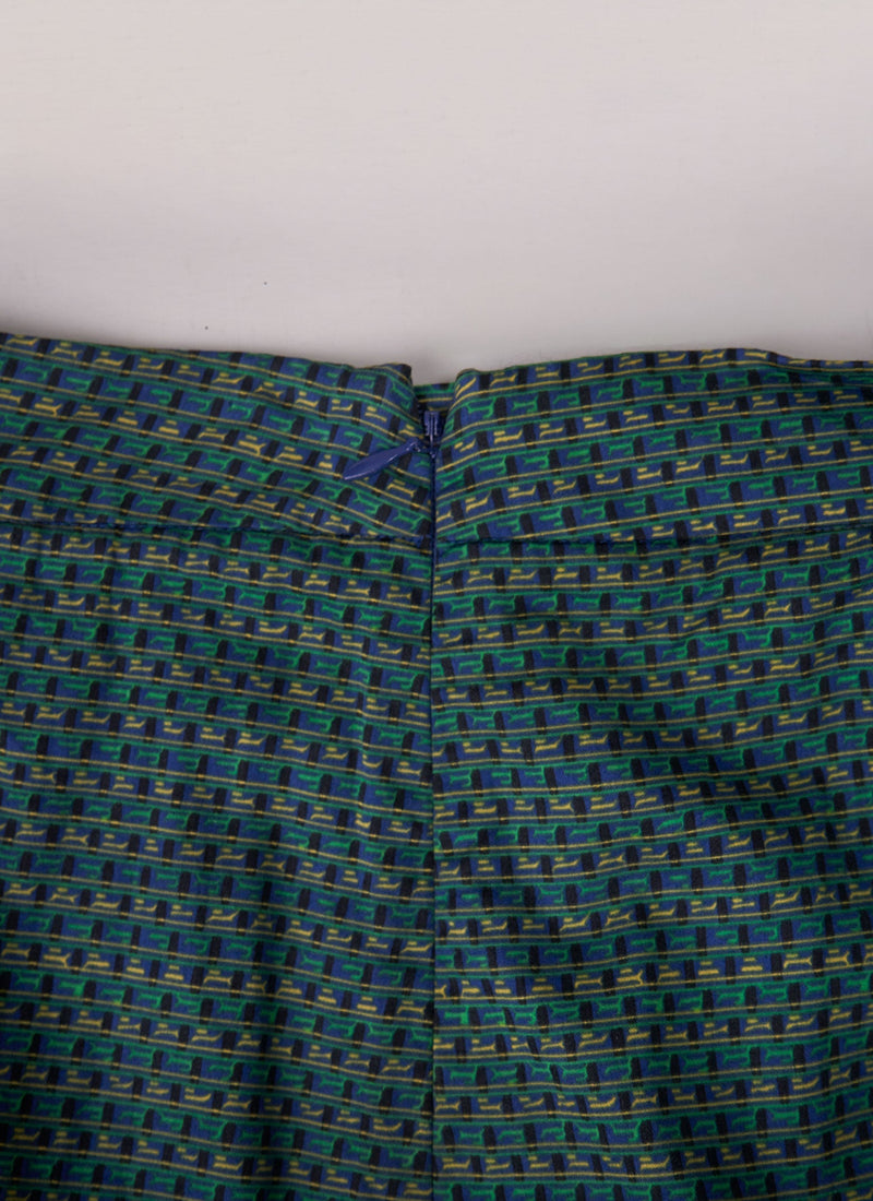 Reworn Geo Skirt Size 10 (076) | Multi
