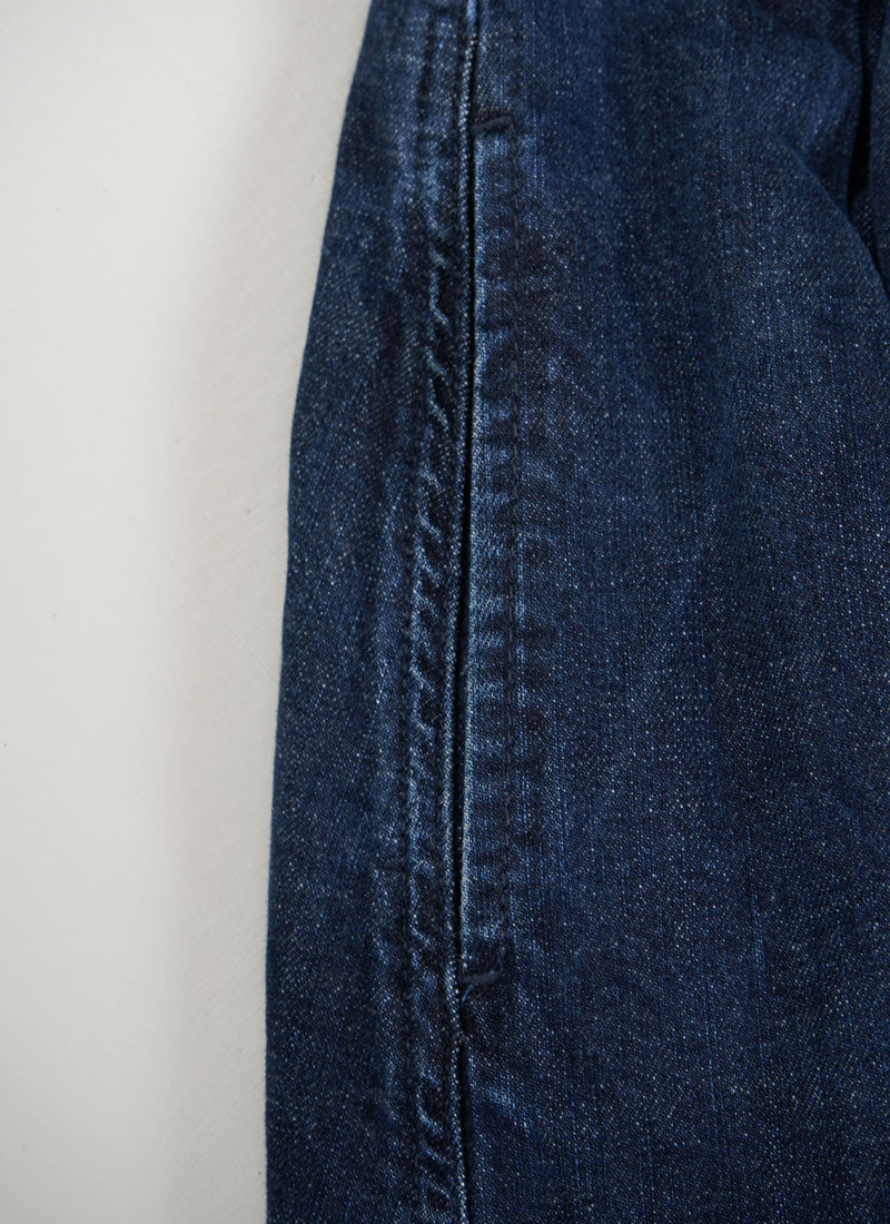 Reworn Denim Skirt Size 12 (097) | Indigo