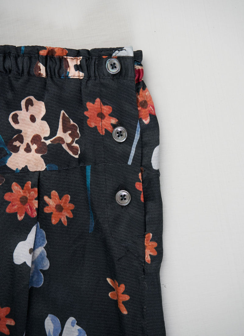 Reworn Floral Print Skirt Size 8 (291) | Multi
