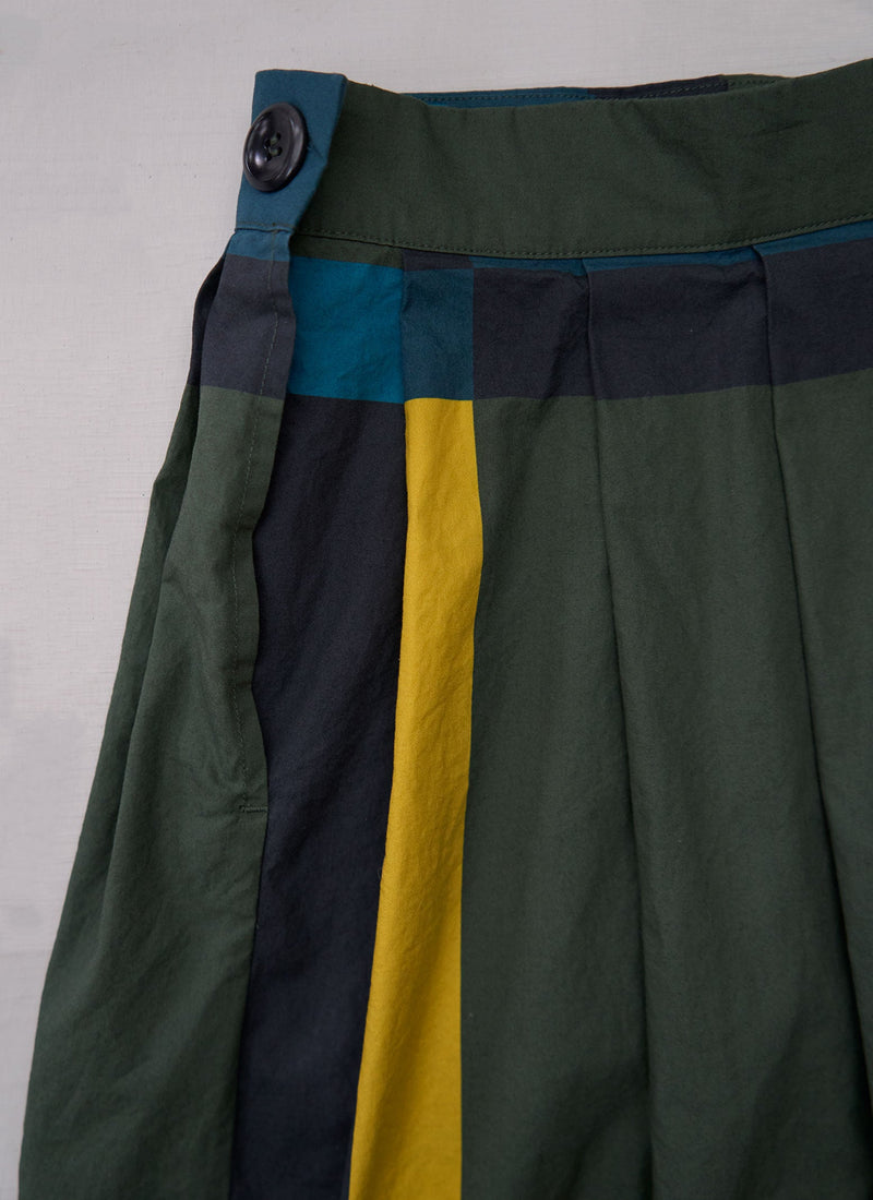 Reworn Large Check Skirt Size 12 (311) | Multi