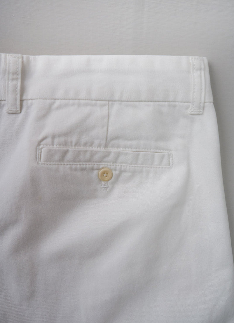 Reworn Stockard Trousers Size 12 (090) | Off White