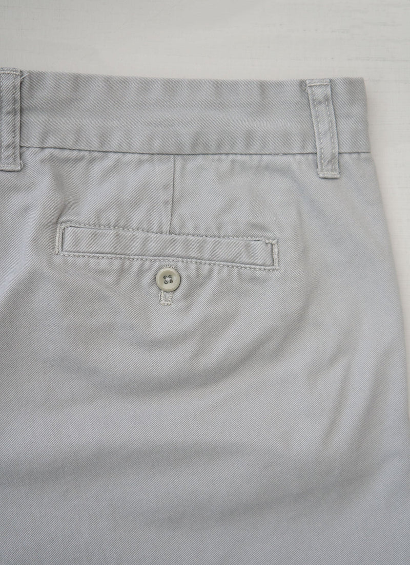 Reworn Cropped Slim Leg Trousers Size 14 (1481) | Grey