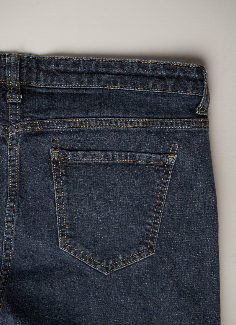 Reworn Straight Leg Jeans Size 14 (059) | Indigo