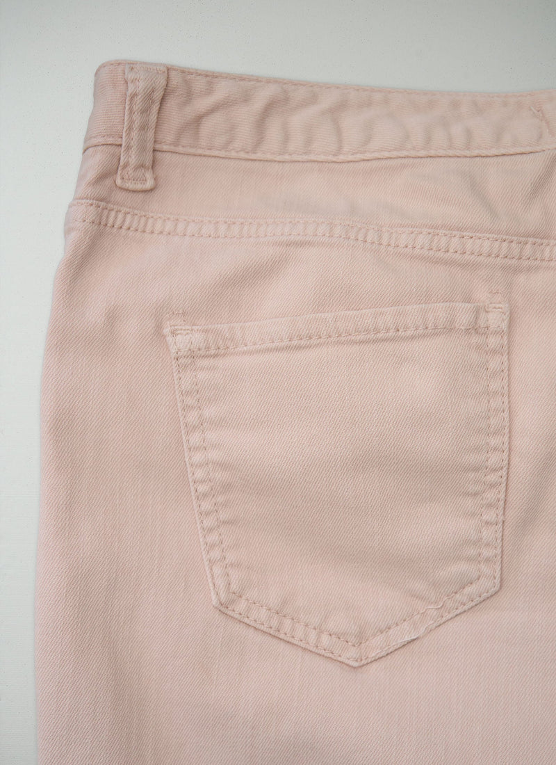 Reworn Slim Leg Jeans Size L (1372) | Pink