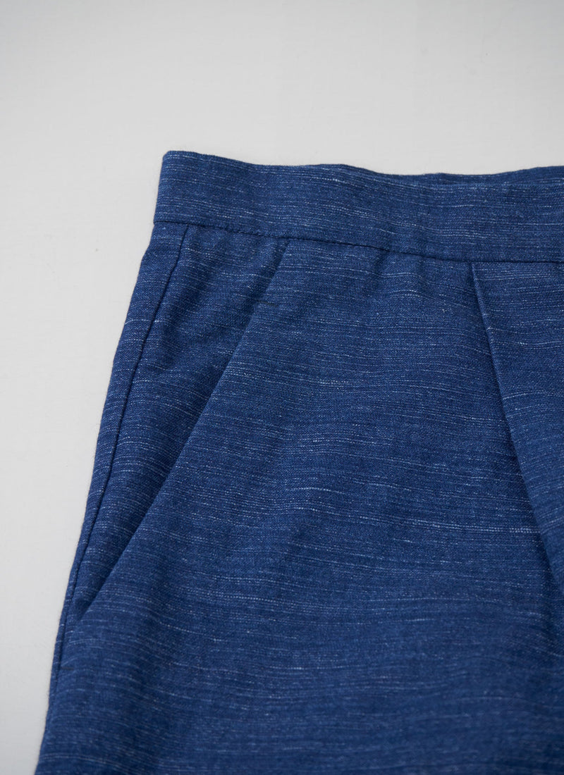 Reworn Kazuko Trousers Size 14 (103) | Indigo