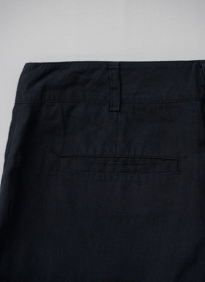 Reworn Anouk Trousers Size 8 (085) | Black