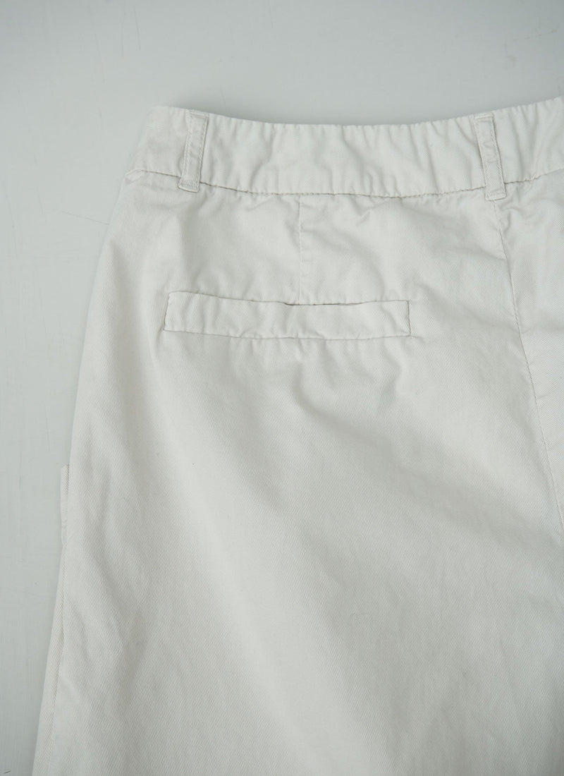 Reworn Mori Trousers Size 12 (140) | Off White