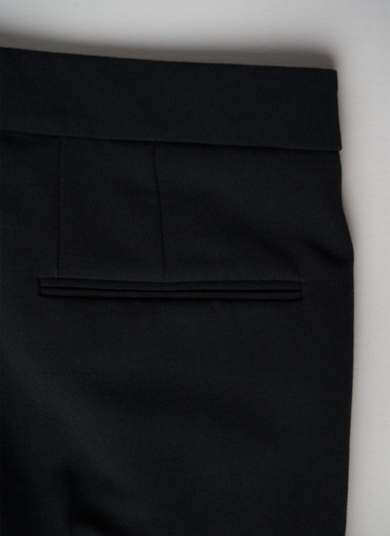 Reworn Slim Trousers Size 12 (055) | Black